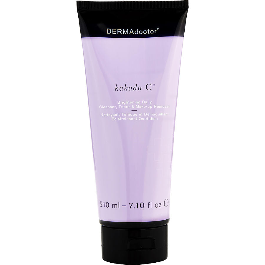 Dermadoctor Kakadu C Brightening Daily Cleanser, Toner & Make-Up Remover 210ml/7.1oz