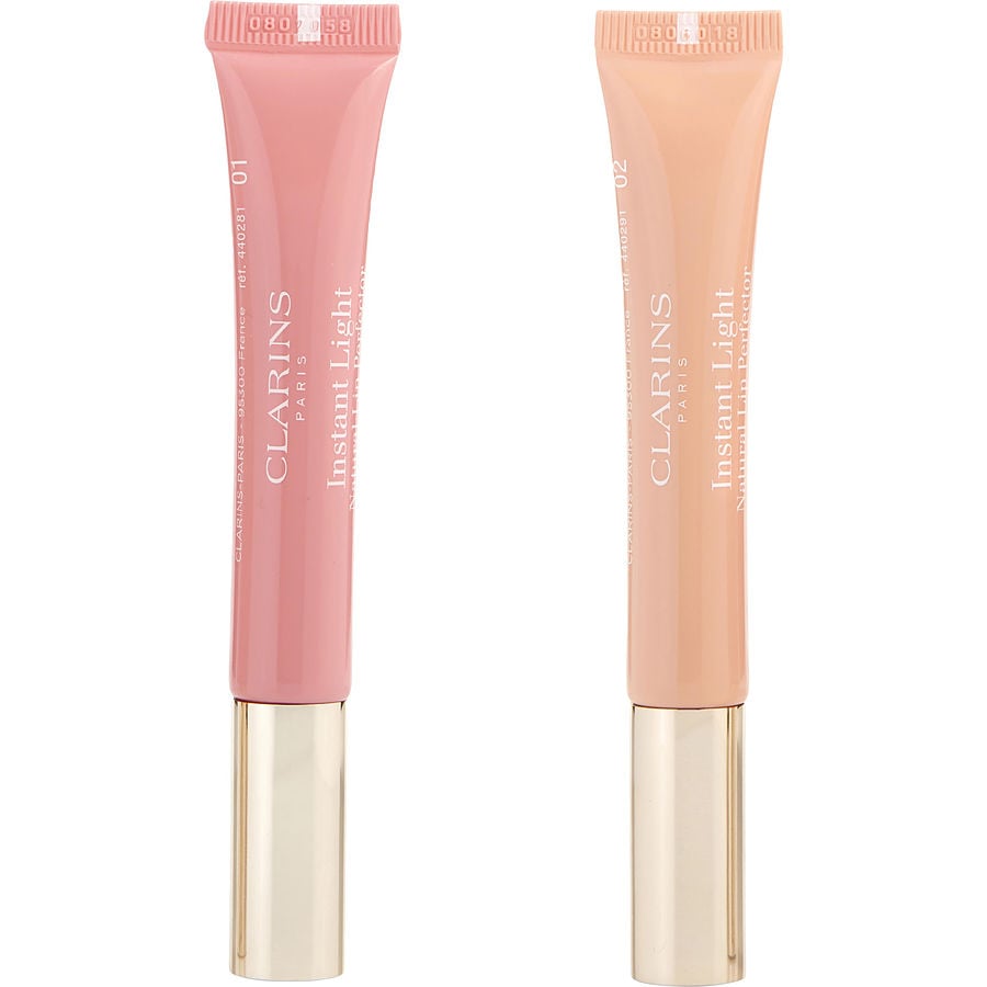 Clarins Instant Light Lip Perfector Collection Duo 01&02 12ml/0.35oz