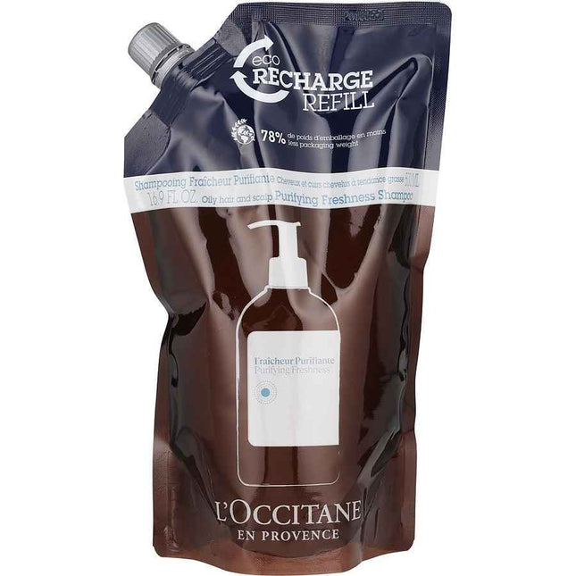 L'Occitane Aromachologie Purifying Freshness Shampoo Eco Refill 16.9 oz