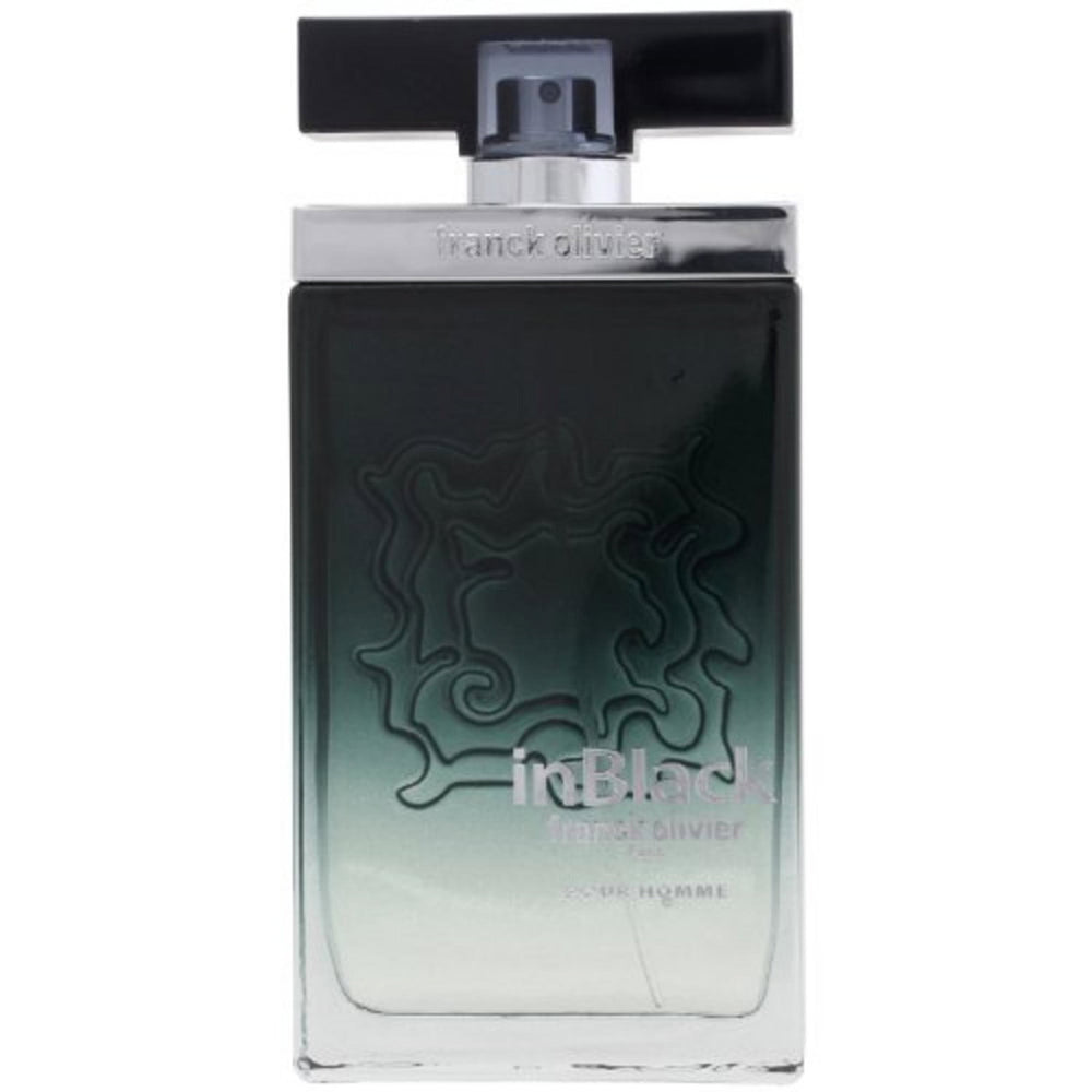 Franck Olivier In Black Eau de Toilette 75ml Spray, 75 ml for Men