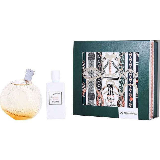 Hermes Gift Set Eau Des Merveilles By Hermes