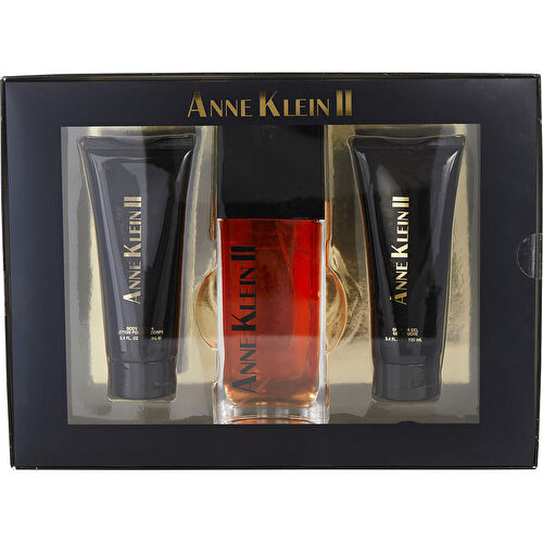 Anne Klein II 3 Piece Gift Set For Women With 3.4 Oz EDP Spray, Body Lotion & Shower Gel Anne Klein