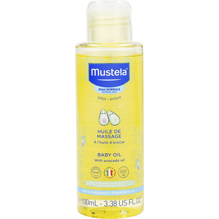 Mustela Baby Oil (For Normal Skin) 100ml/3.38oz