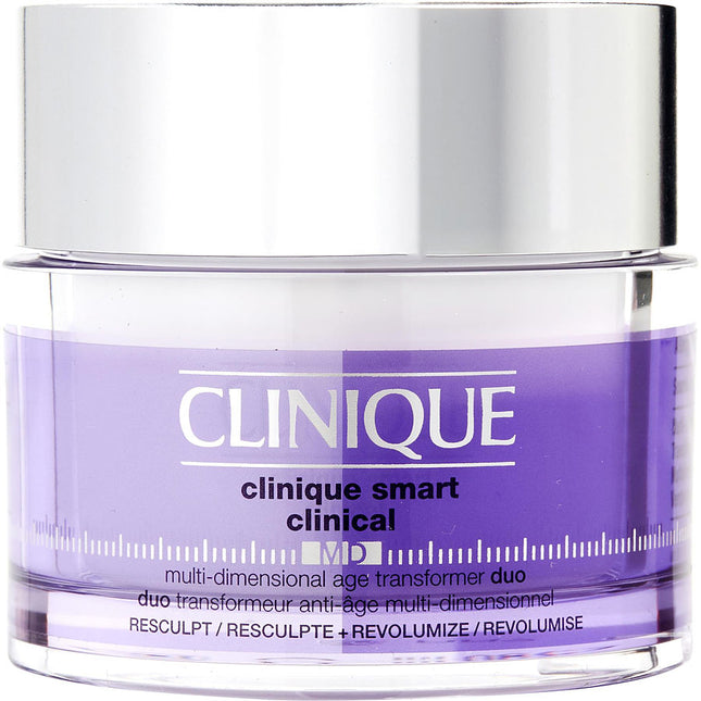 Smart Clinical Md Multi Dimensional Age Transformer Duo Resculpt + Revolumize --50ml/1.7oz Clinique