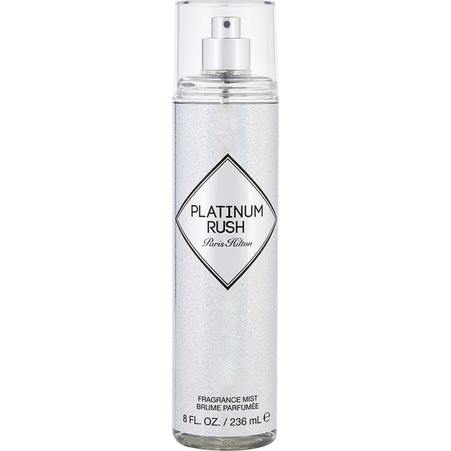 Paris Hilton Platinum Rush By Paris Hilton Body Mist 8 Oz Paris Hilton