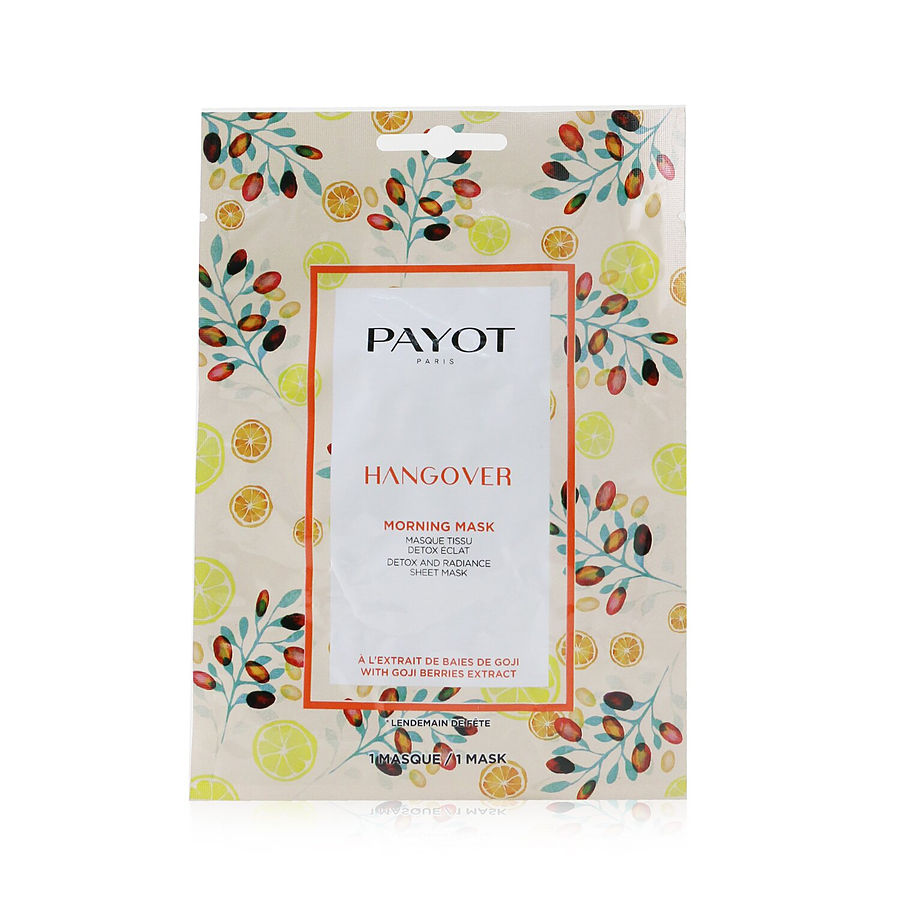 Payot Morning Mask (Hangover) - Detox & Radiance Sheet 15pcs