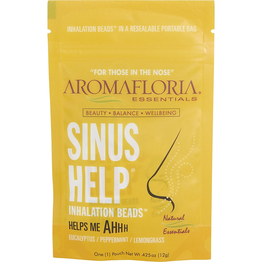 Sinus Help Inhalation Beads Blend Of Eucalyptus, Peppermint, Lemongrass