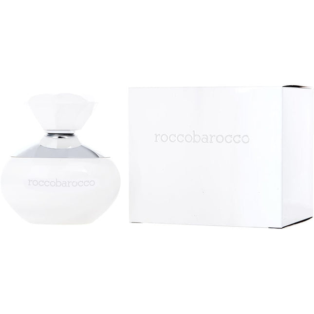 Rocco Barocco White By Rocco Barocco Eau De Parfum Spray 3.4 Oz