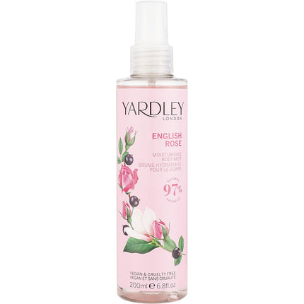 Yardley English Rose Fragrance By Yardley Body Mist 6.7 Oz