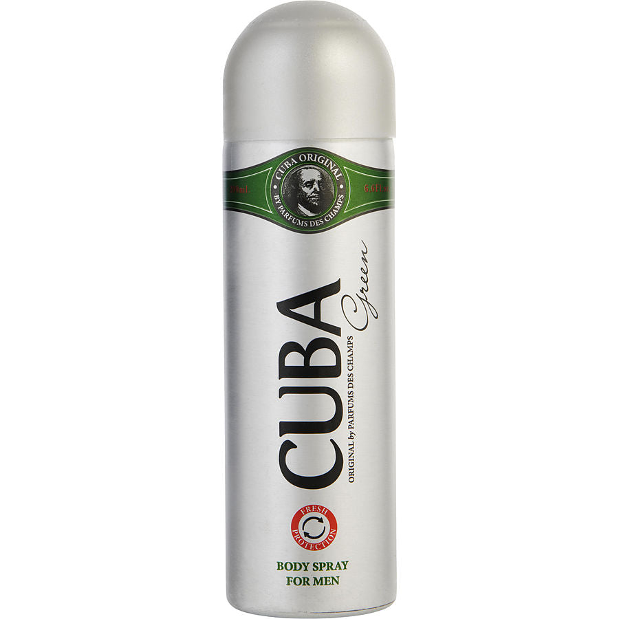 Cuba Green By Cuba Body Spray 6.7 Oz Cuba