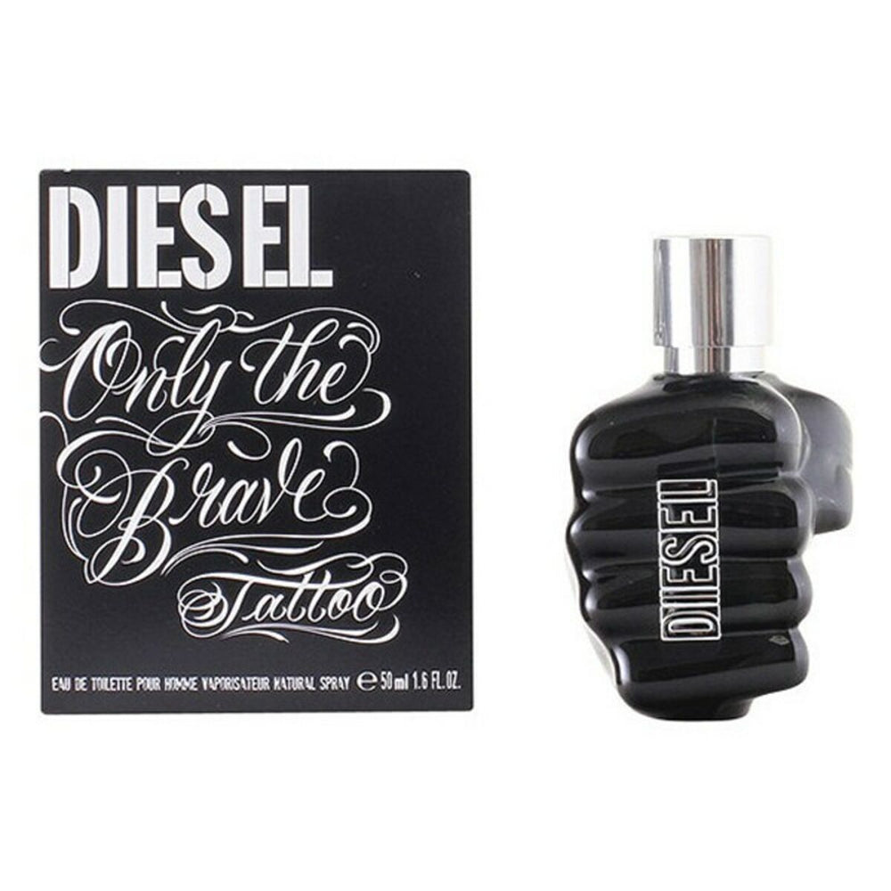 Diesel Only the Brave Tattoo Eau de Toilette 50ml Spray, 50 ml for Men