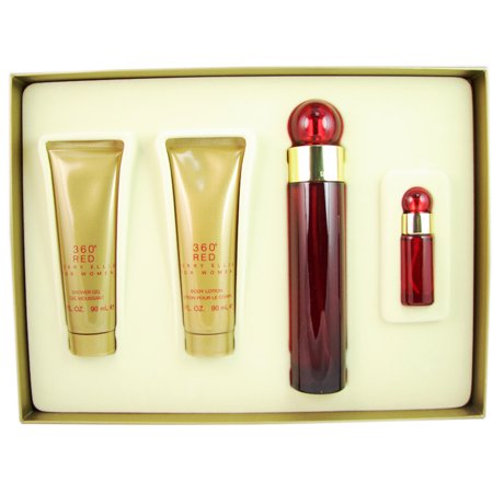 Perry Ellis 360 Red 4 Piece Gift Set for Women
