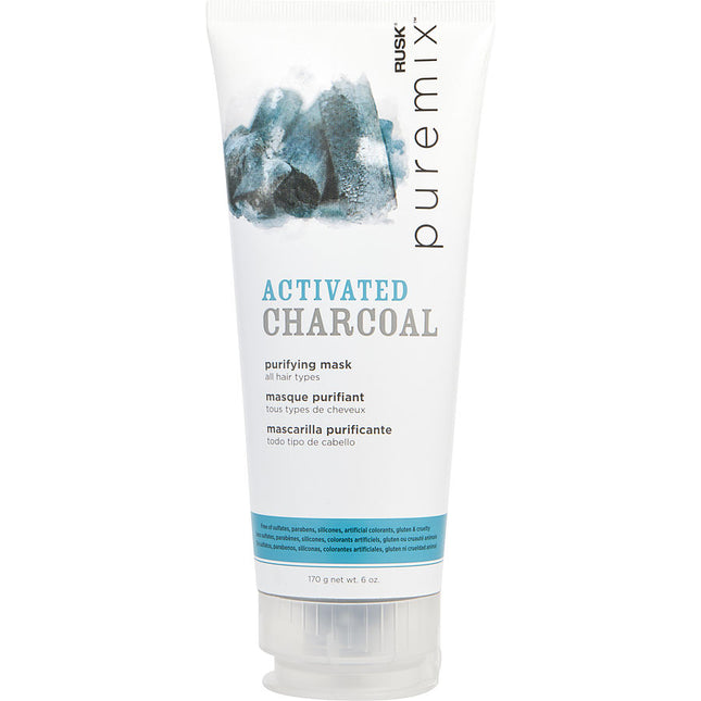 Puremix Activated Charcoal Purifying Mask 6 Oz Rusk