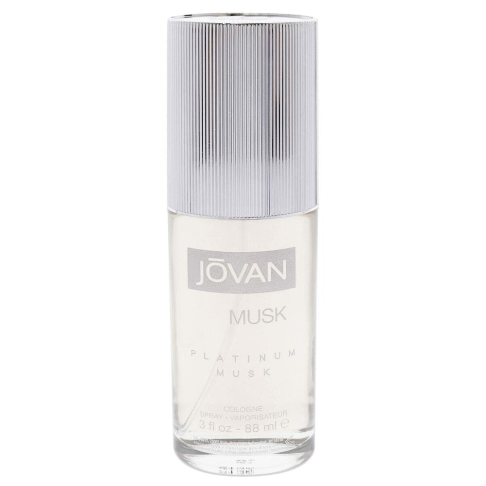 Jovan Musk Platinum Musk Eau De Cologne 88ml Spray, 88 ml for Men