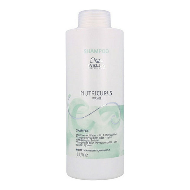 Wella Professionals Nutricurls Waves Shampoo 250ml - For Waves, 250 ml for Unisex