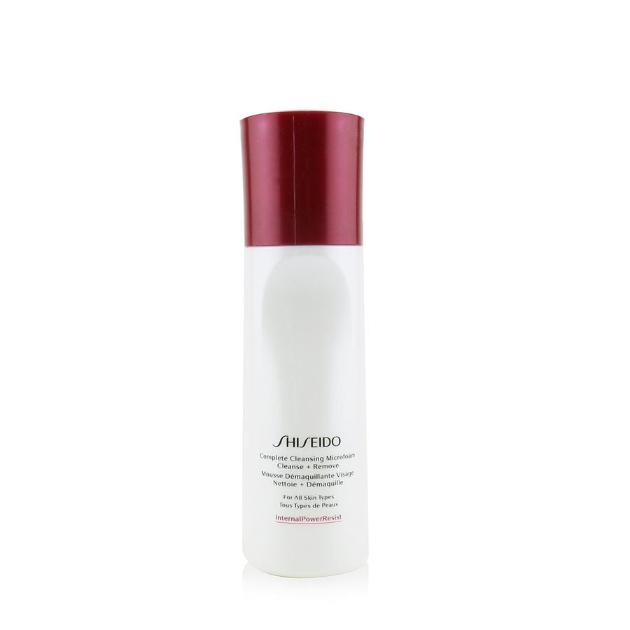 Shiseido Internalpowerresist Complete Cleansing Microfoam Cleanse + Remove - For All Skin Types 180ml/6oz