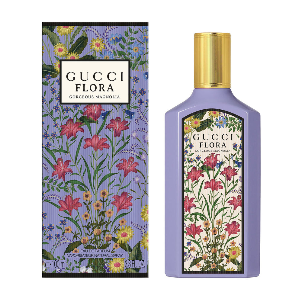 Gucci Flora Gorgeous Magnolia Eau de Parfum 100ml Spray, 100 ml for Women