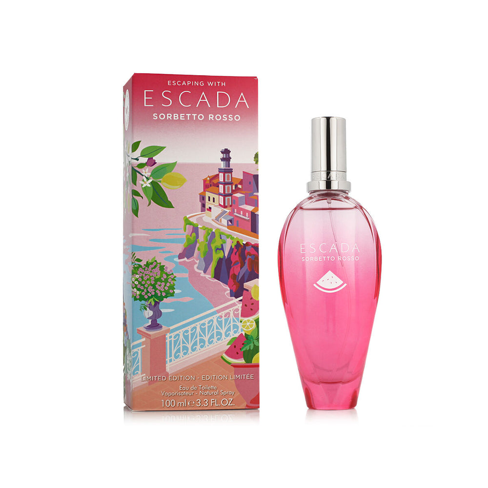 Escada Sorbetto Rosso Eau de Toilette 100ml Spray - Limited Edition, 100 ml for Women