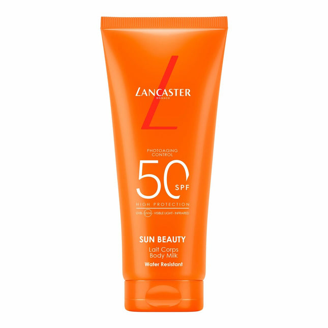 Lancaster Sun Beauty Body Milk SPF50 - 100ml Sunscreen, 100 ml for Unisex