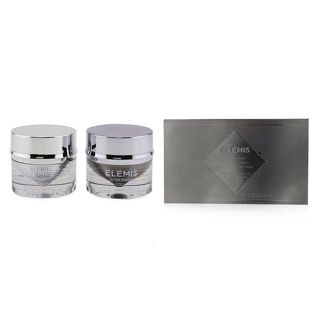 Ultra Smart Pro-collagen Day & Night Eye Treatment Duo (1x Morning Eye Balm, 1x Evening Eye Cream, 1x Eye Tool)  --2x10ml/0.3oz Elemis