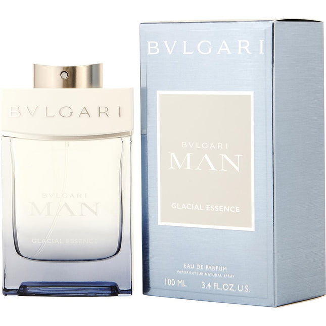 Bvlgari Man Glacial Essence By Bvlgari Eau De Parfum Spray 3.4 Oz