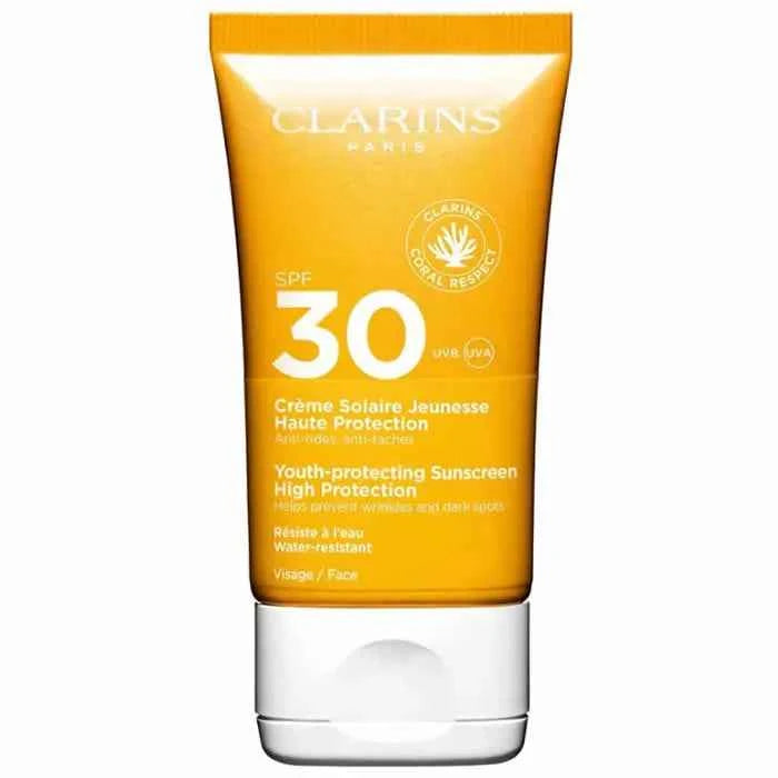 Clarins Youth-Protecting Body Sunscreen High Protection SPF30 150ml, 150 ml for Unisex