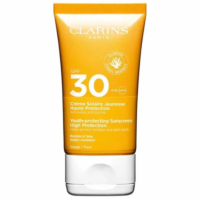 Clarins Youth-Protecting Body Sunscreen High Protection SPF30 150ml, 150 ml for Unisex