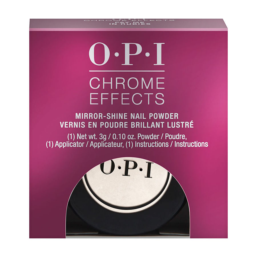 Opi Chrome Effects Mirror Shine Nail Powder - Pay Me In Rubies --2.8g/0.1oz By Opi Opi
