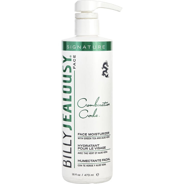 Combination Code Face Moisturizer With Green Tea And Aloe Vera --473ml/16oz Billy Jealousy