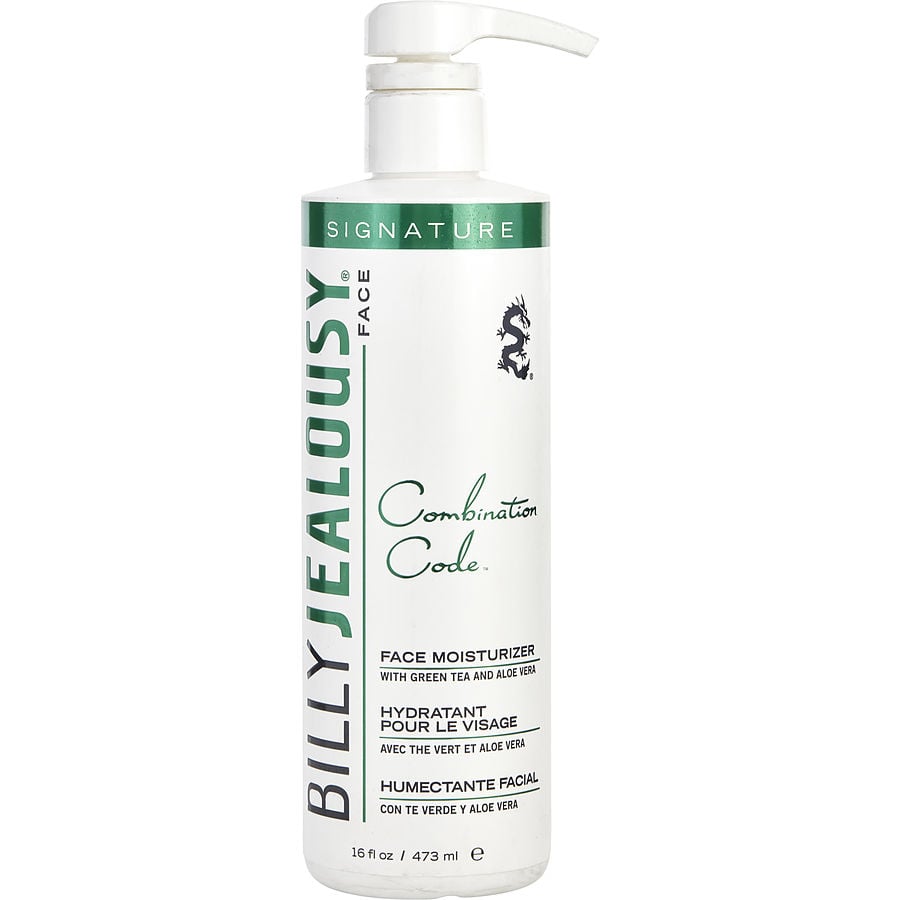 Combination Code Face Moisturizer With Green Tea And Aloe Vera --473ml/16oz Billy Jealousy