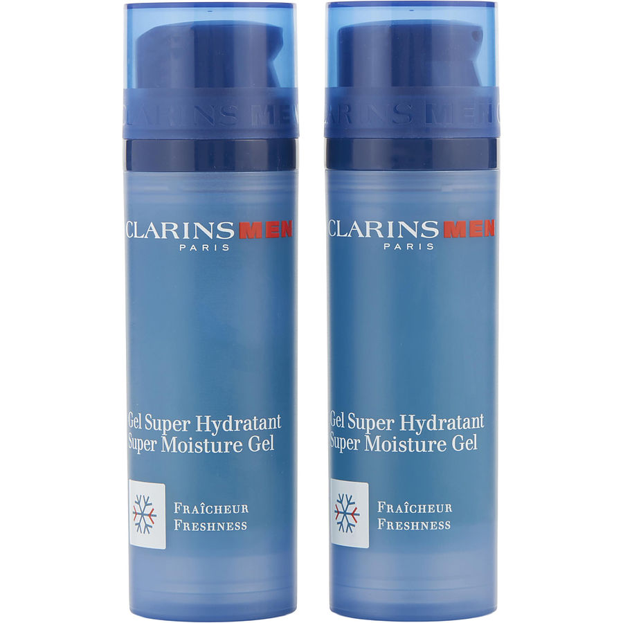 Clarins Men Super Moisture Gel Duo --50ml/1.7oz
