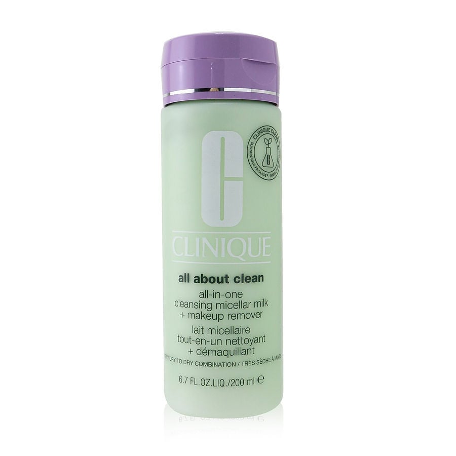 All About Clean All-in-one Cleansing Micellar Milk + Makeup Remover - Very Dry To Dry Combination  --200ml/6.7oz Clinique