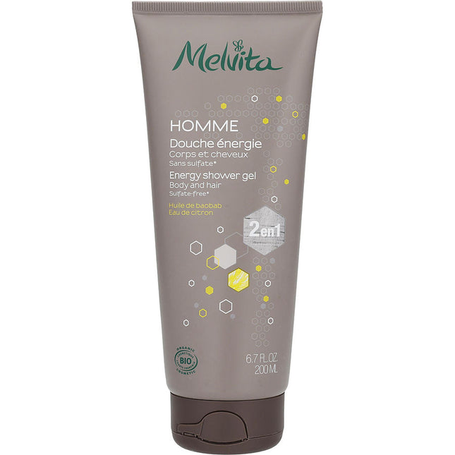 2-in-2 Energy Shower Gel --200ml/6.7oz Melvita
