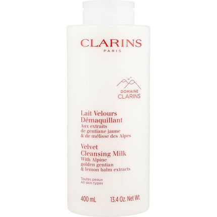 Velvet Cleansing Milk With Alpine Golden Gentian & Lemon Balm Extracts  --400ml/13.4oz