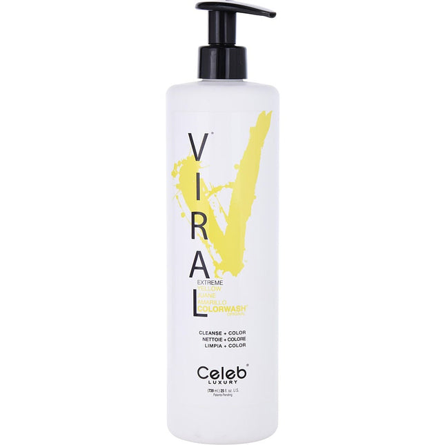 Viral Colorwash Extreme Yellow 25 Oz Celeb Luxury