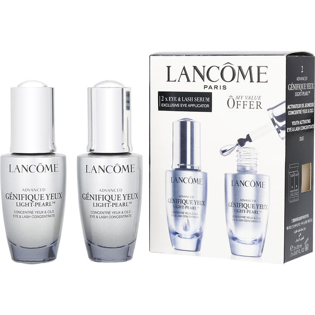 Genifique Yeux Advanced Light-pearl Youth Activating Eye & Lash Concentrate Duo Pack--2x20ml/0.67oz Lancome