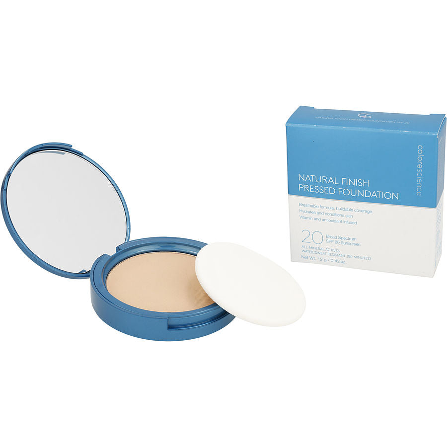 Colorescience Natural Finish Pressed Foundation Broad Spectrum Spf 20 12g/0.42oz