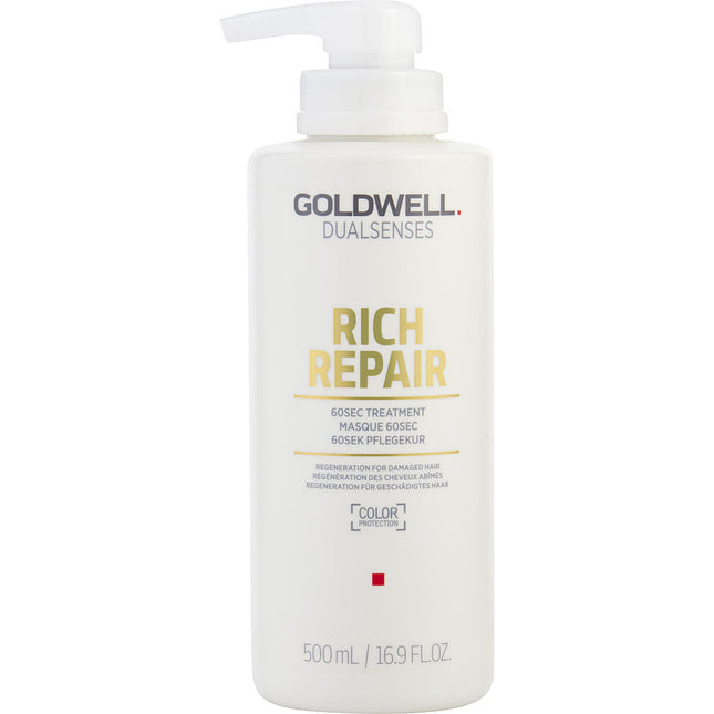 Dual Senses Rich Repair 60 Second Treatment 16.9 Oz Goldwell