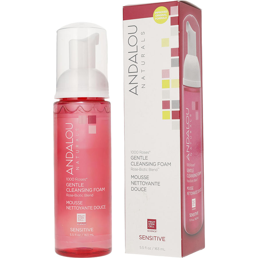 Andalou Naturals 1000 Roses Cleansing Foam 162ml/5.5oz
