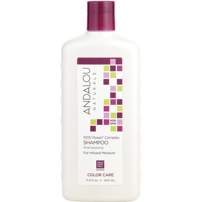 Andalou Naturals 1000 Roses Color Care Shampoo 11.5 oz