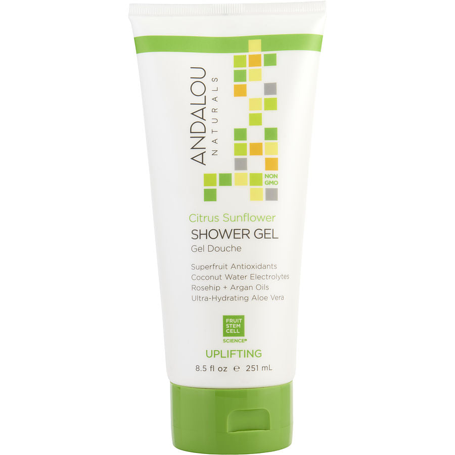 Andalou Naturals Citrus Sunflower Uplifting Shower Gel 250ml/8.5oz