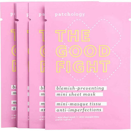 The Good Fight Blemish-preventing Mini Sheet Mask --5 X 4ml/0.68oz