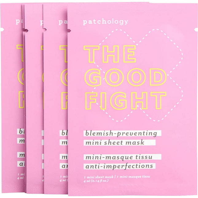 The Good Fight Blemish-preventing Mini Sheet Mask --5 X 4ml/0.68oz Patchology