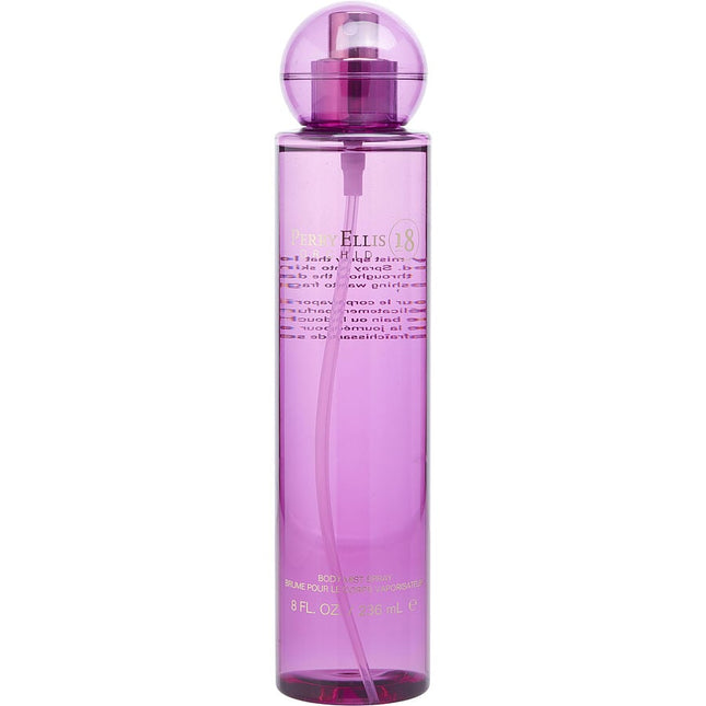Perry Ellis 18 Orchid By Perry Ellis Body Mist 8 Oz Perry Ellis