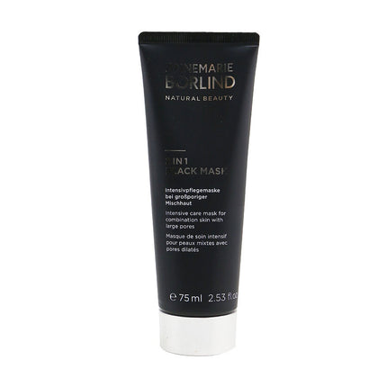 2 In 1 Black Mask - Intensive Care Mask For Combination Skin With Large Pores  --75ml/2.53oz