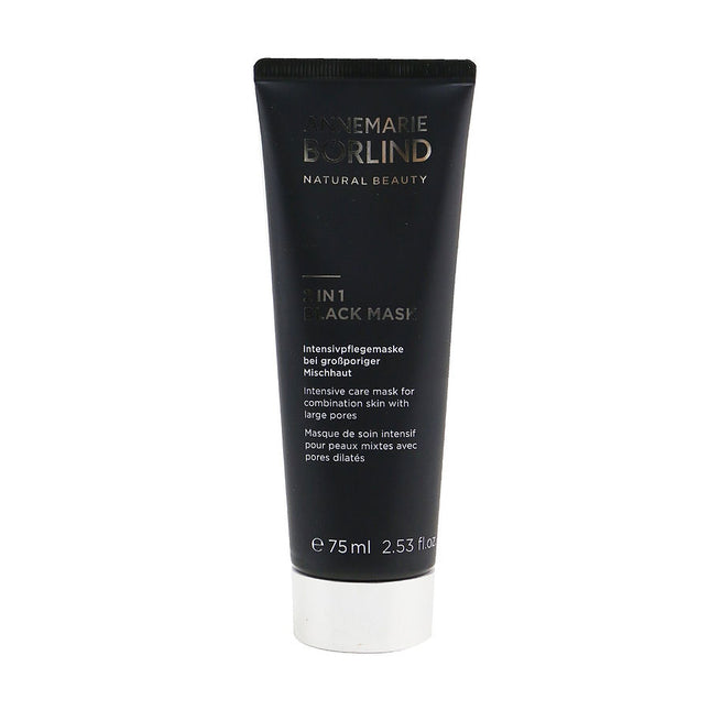 2 In 1 Black Mask - Intensive Care Mask For Combination Skin With Large Pores  --75ml/2.53oz