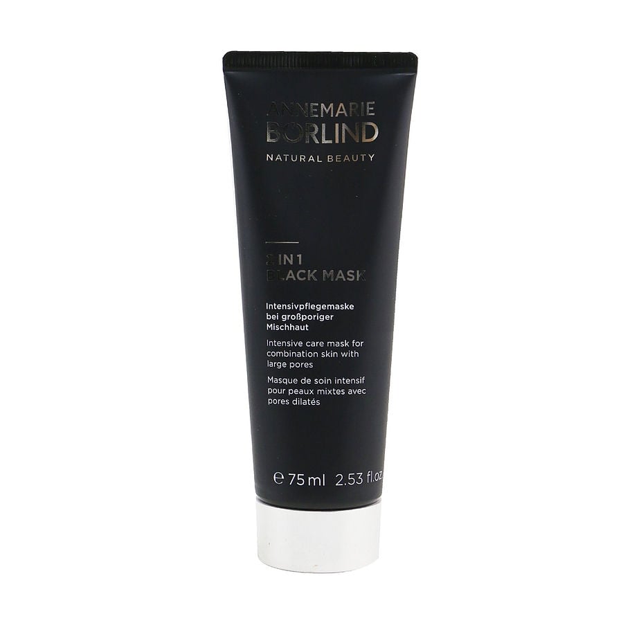 2 In 1 Black Mask - Intensive Care Mask For Combination Skin With Large Pores  --75ml/2.53oz Annemarie Borlind