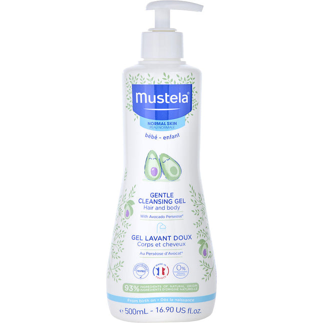 Baby Gentle Cleansing Gel With Avocado  --500ml/16.9oz Mustela