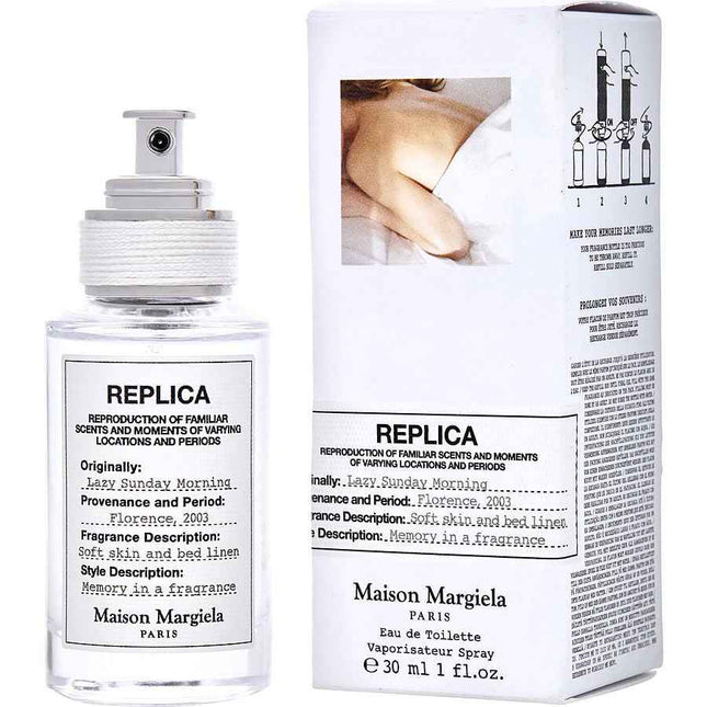 Replica Lazy Sunday Morning By Maison Margiela Edt Refillable Spray 1 Oz