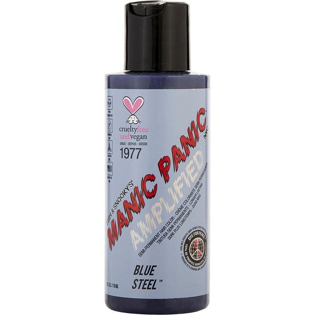 Amplified Formula Semi-permanent Hair Color - # Blue Steel 4 Oz